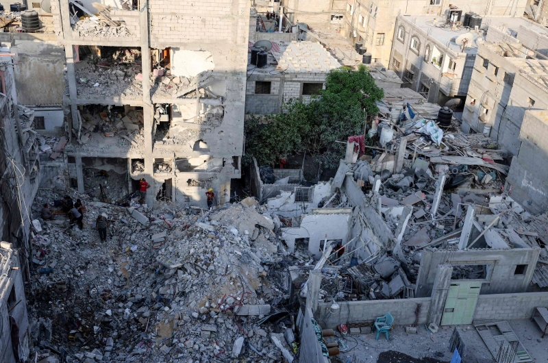 اسرائیل خانه های ساکنان غزه را تخریب کرد + عکس