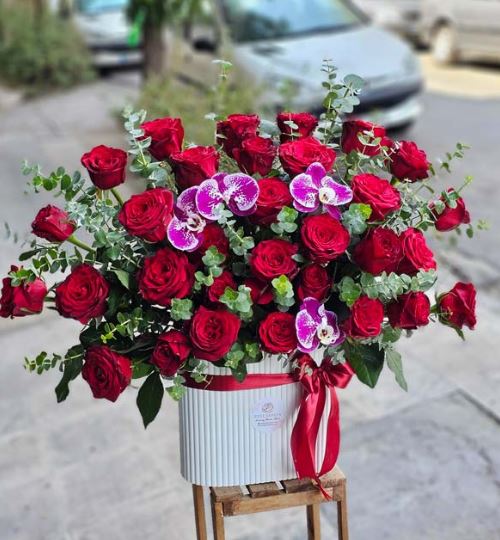 آتلیه | زیبایی | گل باکس گل ولنتاین