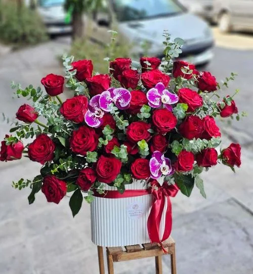 آتلیه | زیبایی | گل باکس گل ولنتاین