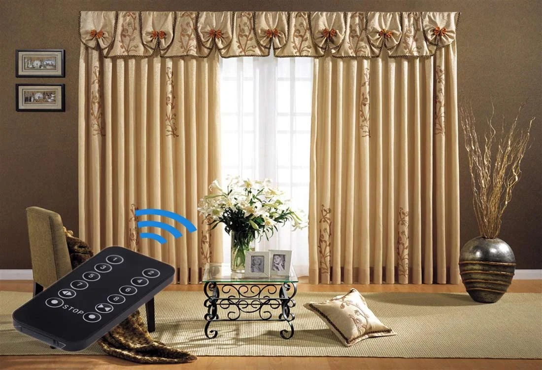 پرده برقی هوشمند