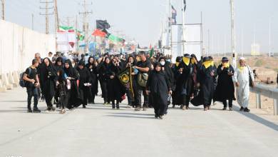 بزرگترین کاروان پیاده اربعین وارد خرمشهر شد - خبرگزاری مهر | اخبار ایران و جهان