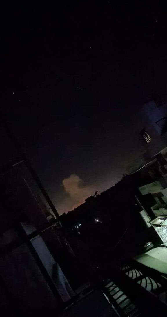 حمله جنگنده‌های صهیونیستی به استان حمص+ فیلم