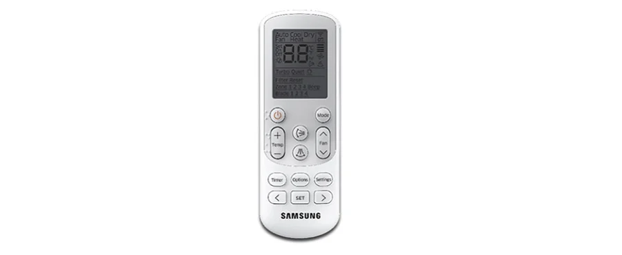 Old Samsung air conditioner control guide