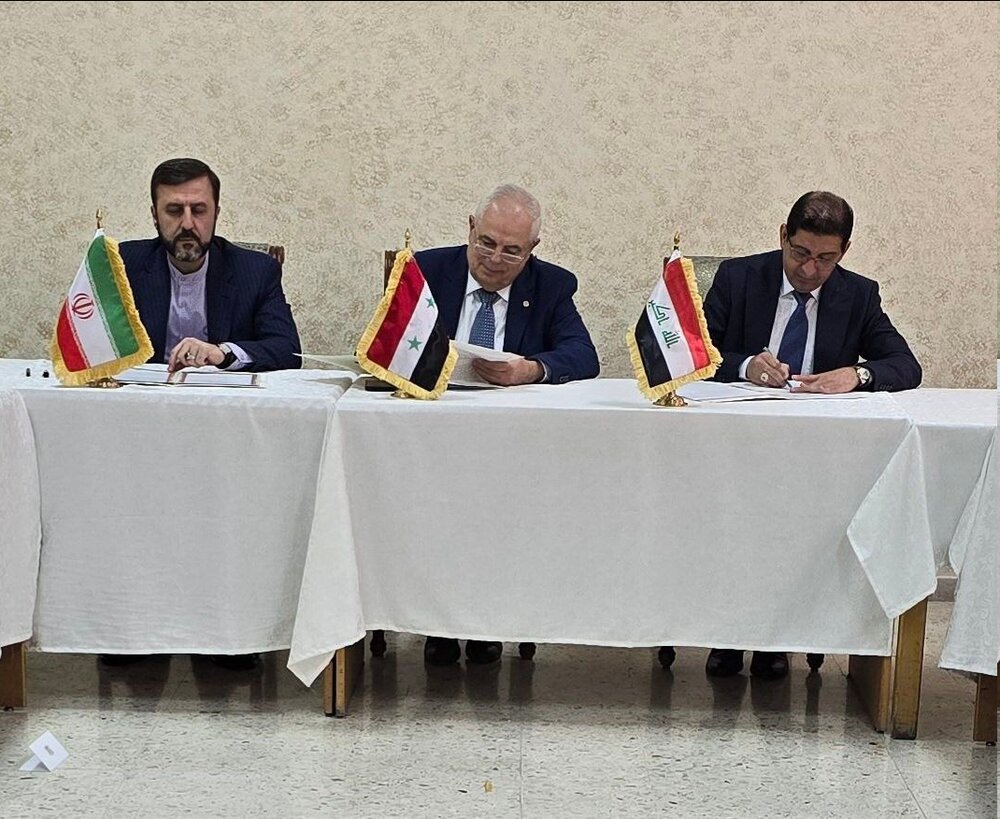 امضای تفاهم‌نامه کمیته قضایی سه جانبه مقابله با تروریسم میان ایران، عراق و سوریه