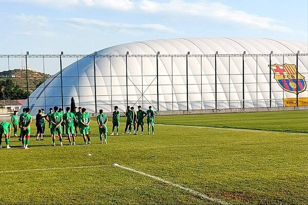 پیگیری تمرین تیم ملی فوتبال جوانان ایران در کمپ بارسلونا - خبرگزاری مهر | اخبار ایران و جهان